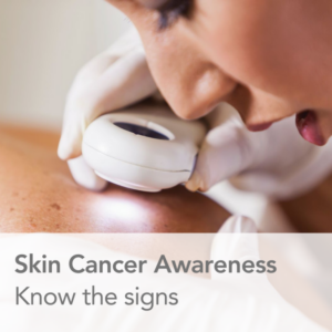 skin cancer awareness image